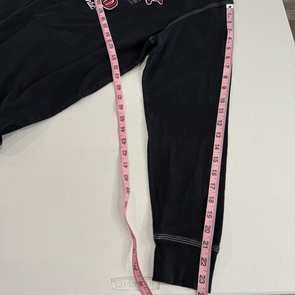 Disney World Grumpy Sweatshirt Black Long Sleeve Appliqué Graphic Men’s Medium - Picture 5 of 10